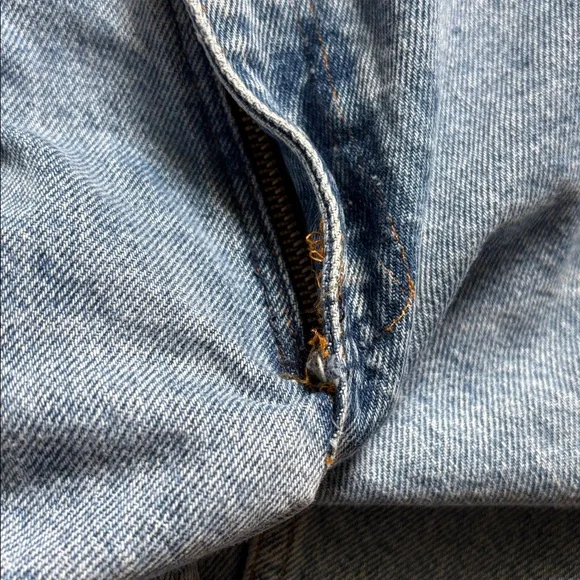📌 Vintage 90s Levi’s 551 Relaxed Fit Tapered Leg Denim Jeans Women’s 6 Short S - Picture 10 of 12